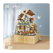 YUMURCAK TOYZ LZ1239 LOZ Blok Seti 799 Parça -Vagonlife Kız Erkek Çocuk Oyuncak Eğitici Oyuncaklar - 3