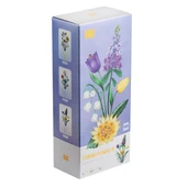 YUMURCAK TOYZ LZ1672 LOZ Çiçek Blok Seti 534 Parça-Vagon life Kız Erkek Çocuk Oyuncak Eğitici Oyuncaklar thumbnail 1