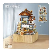 YUMURCAK TOYZ LZ1239 LOZ Blok Seti 799 Parça -Vagonlife Kız Erkek Çocuk Oyuncak Eğitici Oyuncaklar - 2
