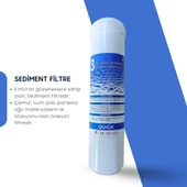 Kapalı Kasa Su Arıtma Cihazı 12 Inç 3 lü Inline Su Arıtma Ön Filtre seti thumbnail 5