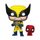 YUMURCAK TOYZ Funko POP Marvel Deadpool: Wolverine w/ Babypool Kız Erkek Çocuk Oyuncak Eğitici Oyuncaklar - 1
