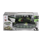 YUMURCAK TOYZ 2033-T Kumandalı Sesli Şarjlı Büyük Boy Tank -Karsan Kız Erkek Çocuk Oyuncak Eğitici Oyuncaklar - 2