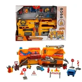YUMURCAK TOYZ 4539 Maxx Wheels Sesli ve Işıklı Garaj Seti İnşaat Garajı -Sunman Kız Erkek Çocuk Oyuncak Eğitici Oy - 2