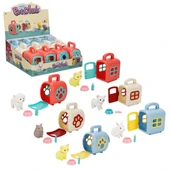 YUMURCAK TOYZ Taşıma Çantalı Mini Hayvanlar Figür - 1adet Stokta Olan Gönderilir Kız Erkek Çocuk Oyuncak Eğitici O thumbnail 1