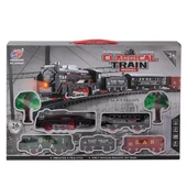 YUMURCAK TOYZ JHX6687 Sesli Işıklı Tren 26 Parça Kız Erkek Çocuk Oyuncak Eğitici Oyuncaklar - 1