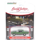 YUMURCAK TOYZ Greenlight 1/64 Barrett-Jackson Series 14- 1969 Plymouth HEMI GTX Kız Erkek Çocuk Oyuncak Eğitici Oy - 2