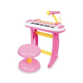 YUMURCAK TOYZ BAO-3132C Mini Piano 24 Tuşlu Mp3 ve Mikrofon Kız Erkek Çocuk Oyuncak Eğitici Oyuncaklar thumbnail 3
