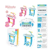 YUMURCAK TOYZ BAO-3132C Mini Piano 24 Tuşlu Mp3 ve Mikrofon Kız Erkek Çocuk Oyuncak Eğitici Oyuncaklar thumbnail 1