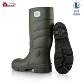 Pollyboot Vega 44 Numara Çelik Blu Çizme Poliüratan - 4