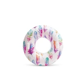 YUMURCAK TOYZ ISC58263 Intex Tutmaçlı Desenli Simit 97cm -1adet stokta olan gönderilir Kız Erkek Çocuk Oyuncak Eği - 2