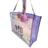 YUMURCAK TOYZ Dream Vest Şeffaf Hologram Mor Good Luck Büyük Omuz Çantası Kız Erkek Çocuk Oyuncak Eğitici Oyuncakl thumbnail 1