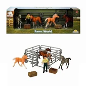 YUMURCAK TOYZ Wild Life Çitli Çiftlik Seti 1adet Kız Erkek Çocuk Oyuncak Eğitici Oyuncaklar thumbnail 2