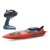 YUMURCAK TOYZ Motorlu USB Şarjlı Uzaktan Kumandalı Yarış Teknesi 74cm Kız Erkek Çocuk Oyuncak Eğitici Oyuncaklar thumbnail 1