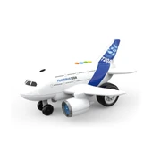 YUMURCAK TOYZ WY720A-Vardem 1:160 Sürtmeli Sesli Işıklı Uçak Kız Erkek Çocuk Oyuncak Eğitici Oyuncaklar thumbnail 1