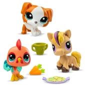 YUMURCAK TOYZ 6469 SUN-Littlest Pet Shop Minişler 3’lü Figür Setİ Kız Erkek Çocuk Oyuncak Eğitici Oyuncaklar thumbnail 3