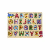 YUMURCAK TOYZ 130443 Ahşap Raptiyeli Bultak Alfabe Kız Erkek Çocuk Oyuncak Eğitici Oyuncaklar thumbnail 1