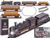 YUMURCAK TOYZ 621B RETRO VAGONLARI IŞIKLI LÜX TREN Kız Erkek Çocuk Oyuncak Eğitici Oyuncaklar thumbnail 2