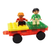 YUMURCAK TOYZ Magnescape Magnetic Tiles 20 Parça Kız Erkek Çocuk Oyuncak Eğitici Oyuncaklar thumbnail 3