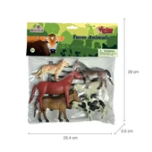 YUMURCAK TOYZ 9115,9116,9117 Poşette 9 parça Hayvan Seti Kız Erkek Çocuk Oyuncak Eğitici Oyuncaklar thumbnail 3