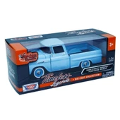 YUMURCAK TOYZ 79311 1:24 1958 CHEVY APACHE FLEETLINE PICKUP Kız Erkek Çocuk Oyuncak Eğitici Oyuncaklar thumbnail 2