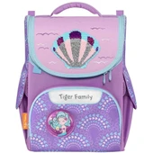 YUMURCAK TOYZ Deniz Kabuğu Desenli Mor Okul Çantası Kız Erkek Çocuk Oyuncak Eğitici Oyuncaklar - 1