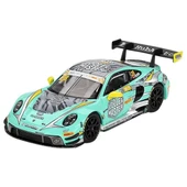 YUMURCAK TOYZ Mini GT 1/64 Porsche 911 GT3 R HubAuto Racing 2023 FIA GT World Cup 70th Macau Grand Prix Kız Erkek thumbnail 1