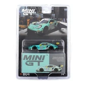 YUMURCAK TOYZ Mini GT 1/64 Porsche 911 GT3 R HubAuto Racing 2023 FIA GT World Cup 70th Macau Grand Prix Kız Erkek thumbnail 2