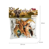 YUMURCAK TOYZ 9115,9116,9117 Poşette 9 parça Hayvan Seti Kız Erkek Çocuk Oyuncak Eğitici Oyuncaklar thumbnail 1