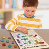 YUMURCAK TOYZ Manyetik Çarpım Tablosu Kız Erkek Çocuk Oyuncak Eğitici Oyuncaklar - 2