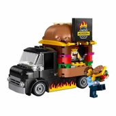YUMURCAK TOYZ LEGO City Hamburger Kamyonu 60404 Kız Erkek Çocuk Oyuncak Eğitici Oyuncaklar thumbnail 1