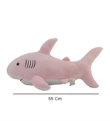 YUMURCAK TOYZ 55cm KÖPEKBALIĞI PELUŞ Kız Erkek Çocuk Oyuncak Eğitici Oyuncaklar - 3