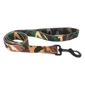 Köpek Göğüs Tasma Seti Dokuma 3 cm*70-90 cm Kamuflaj - 23
