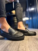 Günlük Klasik Ayakkabı Siyah (Siyah Taban) thumbnail 5