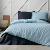 Özdilek Çift Kişilik Ranforce Nev Takımı Colormix Aqua Lacivert - 2