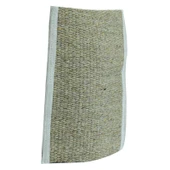 Doğal Keçi Kılı El Geçmeli Sırt ve Vücut Kesesi Bej 26x18 thumbnail 5