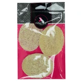 Doğal Kabak Lifli Peeling Oval Yüz Pedi Kese 3 Adet 9x7 Cm thumbnail 12