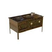 ALTAŞ   GÜRAL Kuzine SOBA 4 MM ÇOK AMAÇLI BAHÇE TİPİ KUZİNE SOBA ÖZEL EL YAPIMI SOBA thumbnail 2