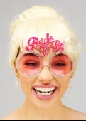 Bride To Be Bekarlığa Veda Partisi Gözlüğü Pembe Renk thumbnail 3