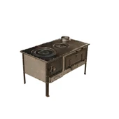 ALTAŞ TRABZON Kuzine SOBA 2 MM ÇOK AMAÇLI BAHÇE TİPİ KUZİNE SOBA ÖZEL EL YAPIMI SOBA - 1