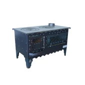 ALTAŞ CAMLI ALTAŞ  Kuzine SOBA 4 MM ÇOK AMAÇLI BAHÇE TİPİ KUZİNE SOBA ÖZEL EL YAPIMI SOBA - 2