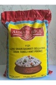 Ahmadi zerrin Rice 1121 uzun iri taneli basmati hint sella pirinci 10 kg thumbnail 1