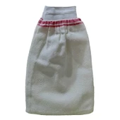 İpek Sırt ve Vücut Kesesi Lastikli Beyaz 15X25 thumbnail 4