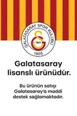 Galatasaray Orijinal Kalemlik  Gold Logo Baskılı Çift Gözlü Kalem Kutusu thumbnail 2