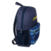 Fenerbahçe Orijinal Lisanslı Mavi Ekoseli Spor Sırt Çantası Fb Okul Çantası - 2
