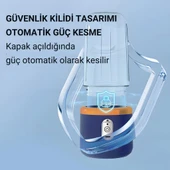 Coofbe 2 Bardaklı 400Ml Kişisel Şarjlı Blender Taşınabilir Smoothies Blender Meyve Sıkacağı 21000Rpm thumbnail 11