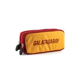 Galatasaray Orijinal Kalemlik  Gold Logo Baskılı Çift Gözlü Kalem Kutusu thumbnail 1