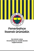 Fenerbahçe Orijinal Lisanslı Peluş Logolu Spor Sırt Çantası Fb Okul Çantası - 3
