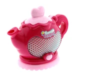 OMZ Sesli Işıklı ve Buharlı Demlik Kız Erkek Çocuk Oyuncak Eğitici Oyuncaklar thumbnail 1