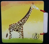 OMZ Classic World Ahşap Vahşi Hayvanlar Kitabım Kız Erkek Çocuk Oyuncak Eğitici Oyuncaklar thumbnail 2