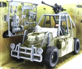 OMZ Combat Force Figür ve Askeri Buggy Kız Erkek Çocuk Oyuncak Eğitici Oyuncaklar thumbnail 1